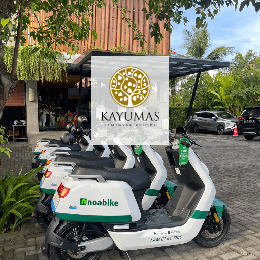 Kemitraan Noabike dengan Kayumas Seminyak Resort